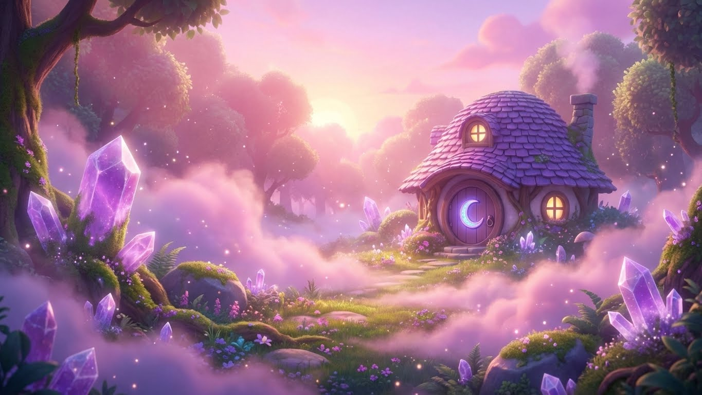 Amie’s crystal cottage