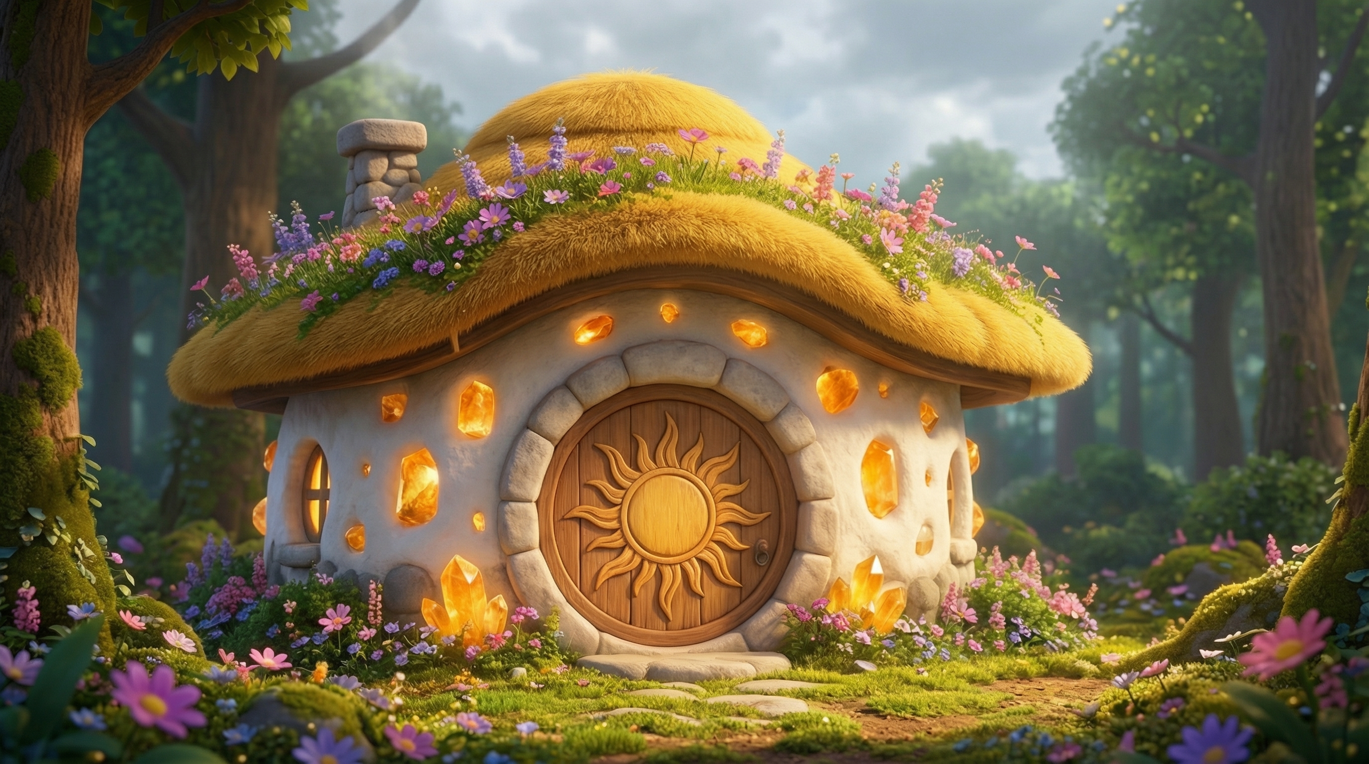 Sunny’s crystal cottage