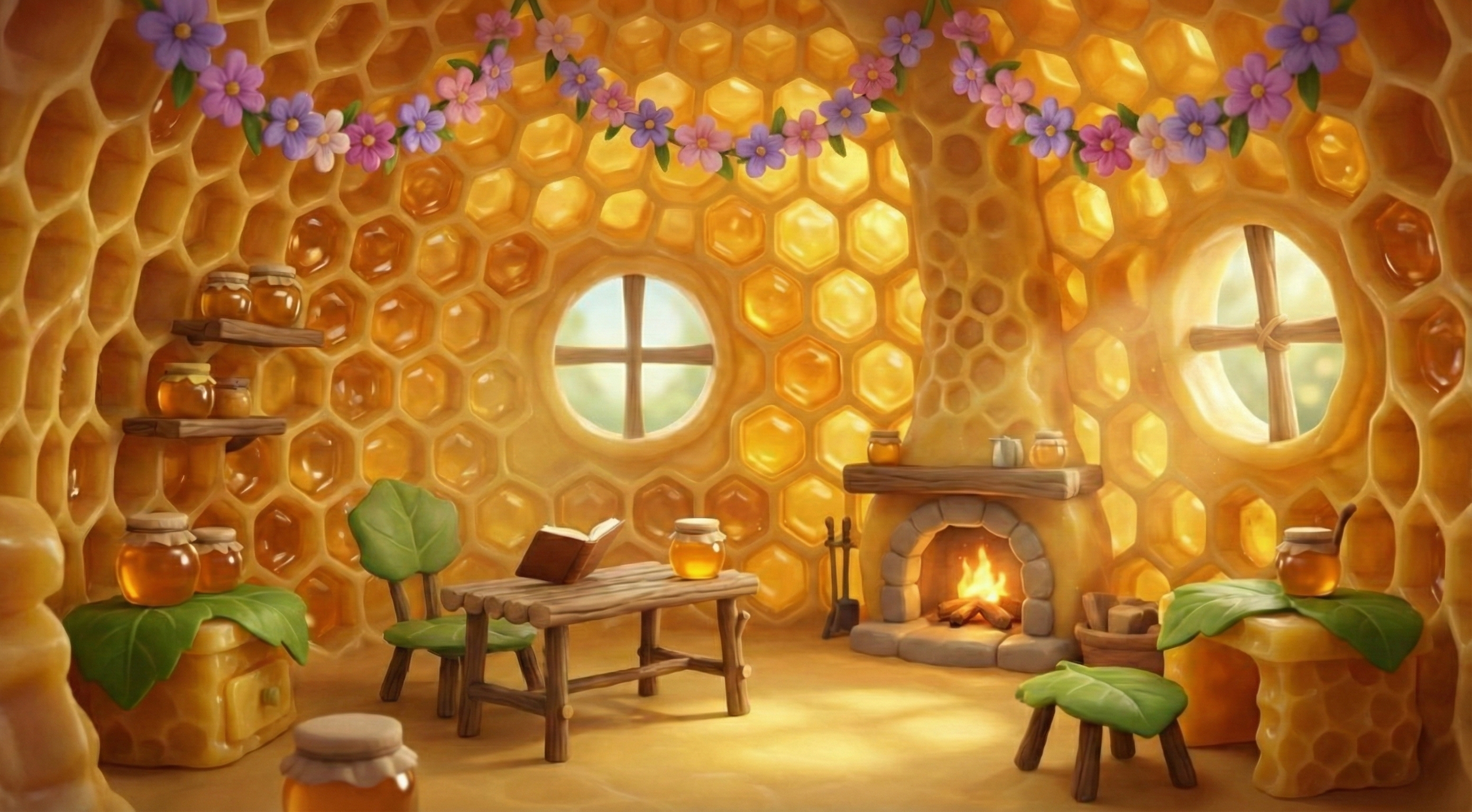 Inside Zenny’s cosy home
